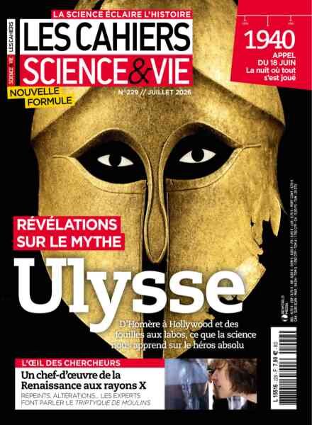 Les Cahiers de Science & Vie – Juillet 2026 Cover