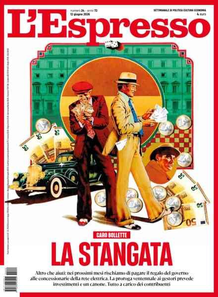 L’Espresso – 12 Giugno 2026 Cover