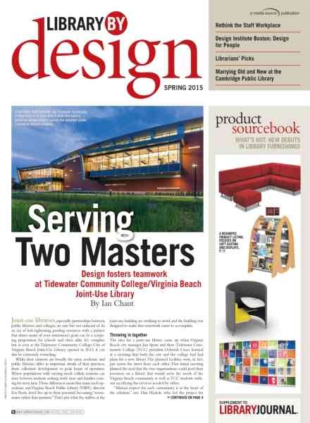 Library Journal – Library by Design – Spring 2015 Cover