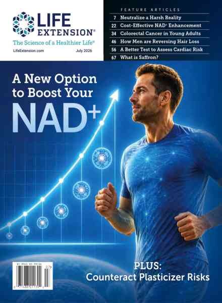 Life Extension Magazine – July 2026 Cover
