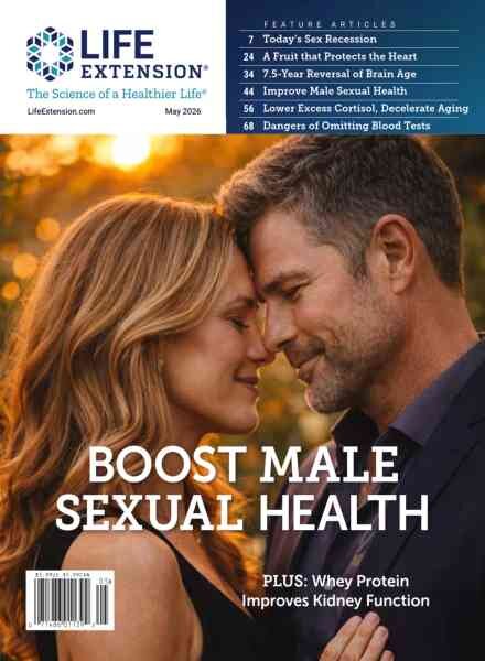 Life Extension Magazine – May 2026 Cover