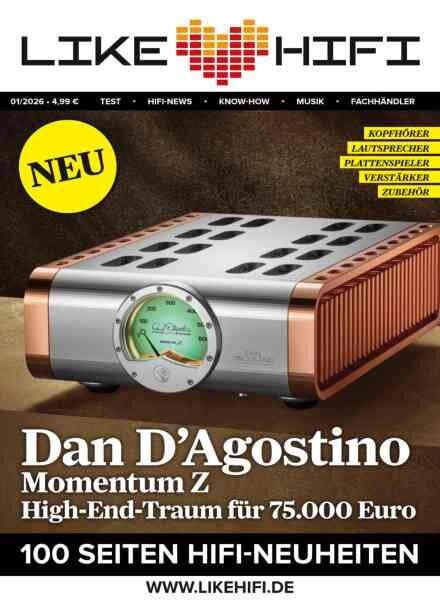 LikeHiFi – Ausgabe 1 2026 Cover