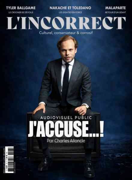 L’Incorrect – Avril 2026 Cover