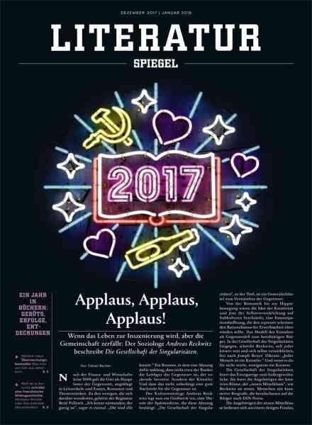 Literatur Spiegel – Dezember 2017 – Januar 2018 Cover