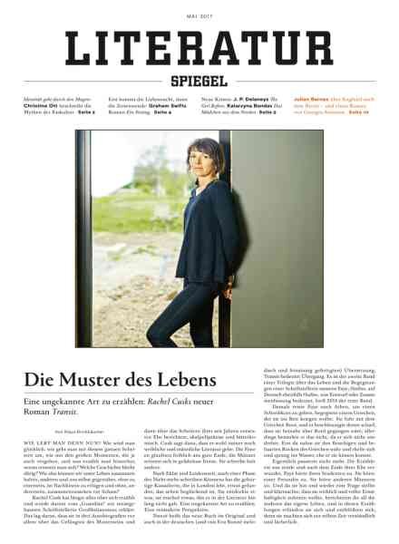 Literatur Spiegel – Mai 2017 Cover