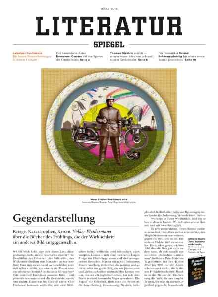 Literatur Spiegel – Marz 2016 Cover