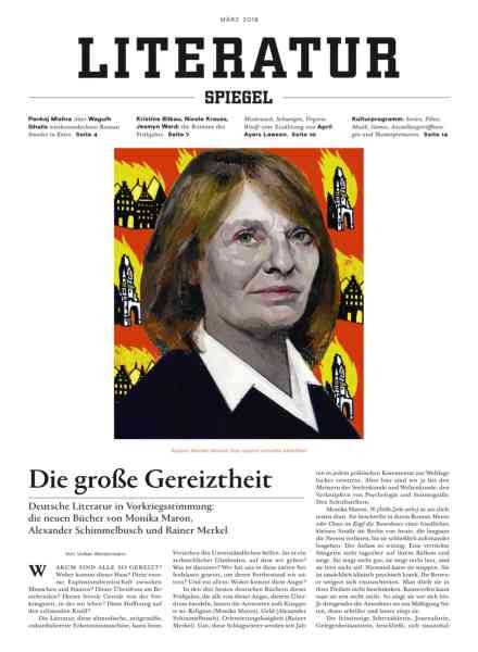 Literatur Spiegel – Marz 2018 Cover