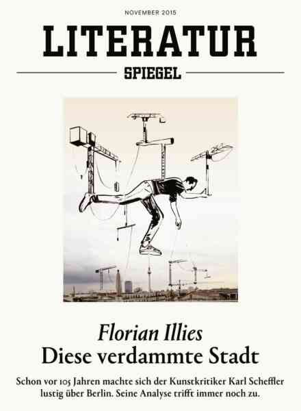 Literatur Spiegel – November 2015 Cover