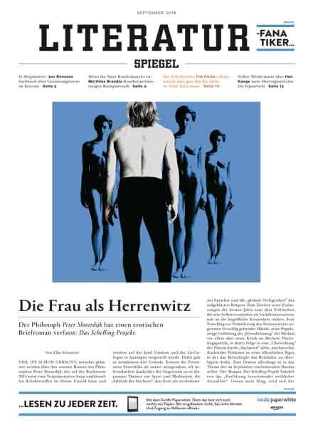 Literatur Spiegel – September 2016 Cover