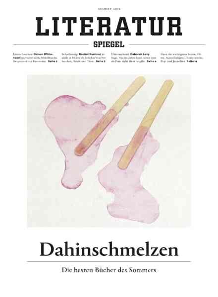 Literatur Spiegel – Sommer 2019 Cover