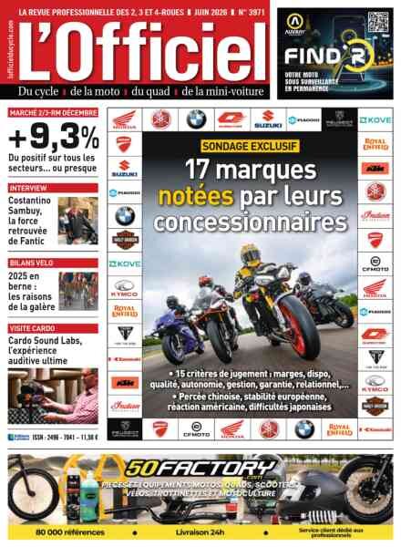 L’Officiel du Cycle – Juin 2026 Cover