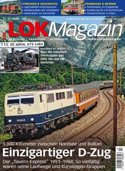 Lok Magazin – Juli 2026 Cover