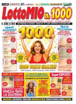 Lottomio del Giovedi – 23 Giugno 2026