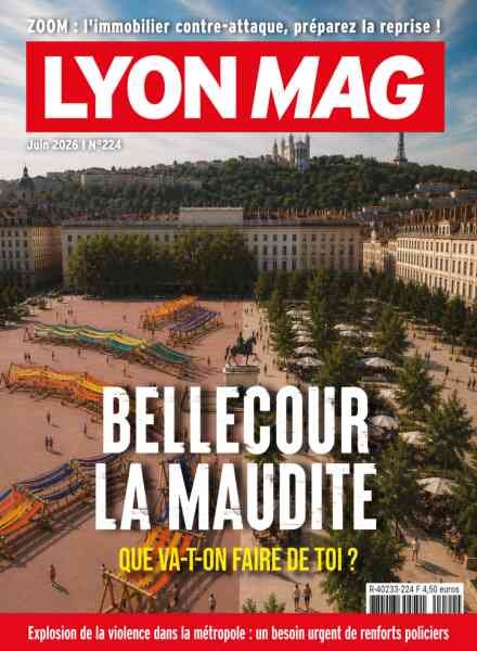 Lyon Mag – Juin 2026 Cover
