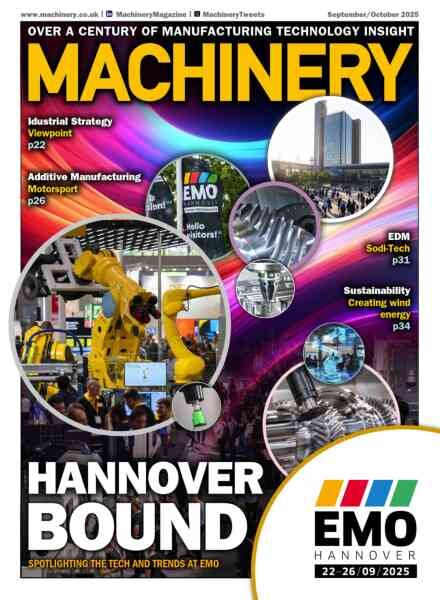 Machinery – September-October 2025 Cover
