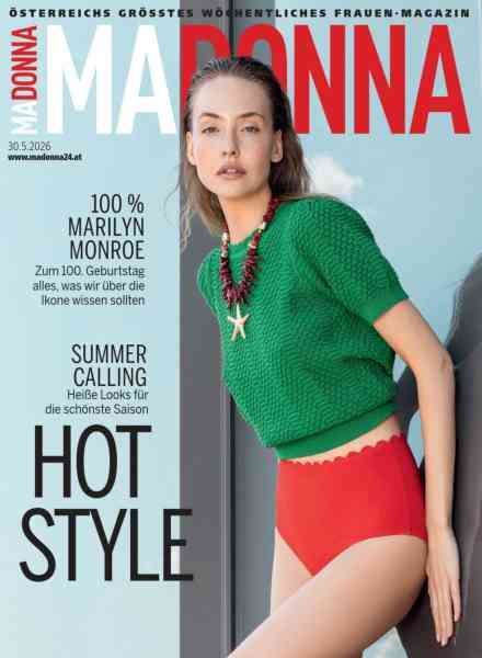 Madonna – 30 Mai 2026 Cover