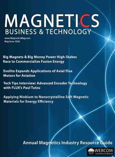 Magnetics Business & Technology – May-June 2026 Cover