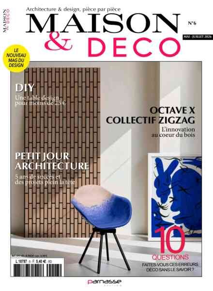 Maison & Deco – Mai-Juillet 2026 Cover