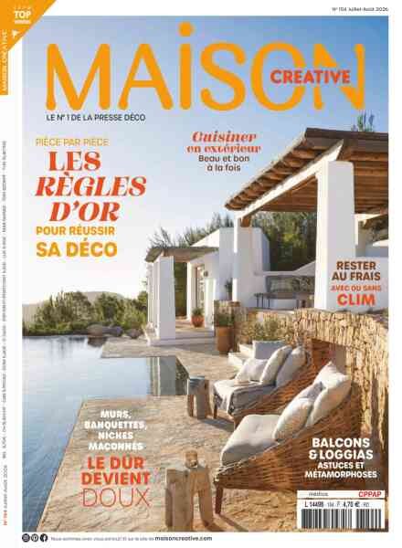 Maison Creative – Juillet-Aout 2026 Cover