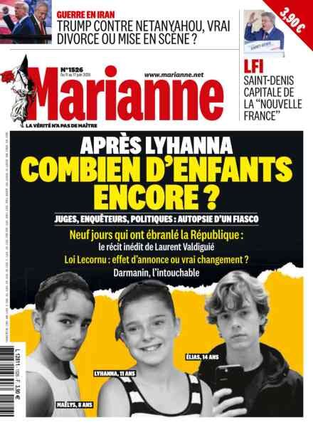 Marianne – 11 Juin 2026 Cover