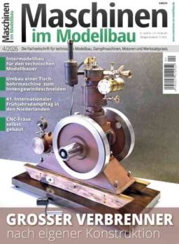Maschinen im Modellbau – 5 Juni 2026