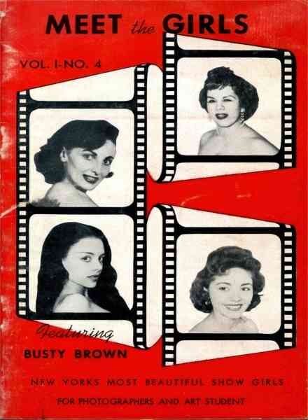 Meet The Girls – Vol 1 N 4 1950 Cover