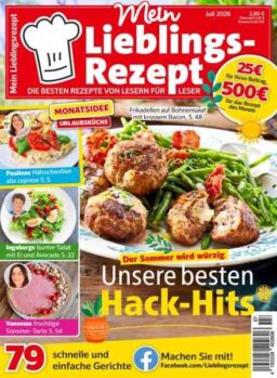 Mein Lieblingsrezept – Juli 2026