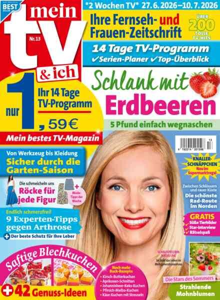 mein TV und ich – 18 Juni 2026 Cover