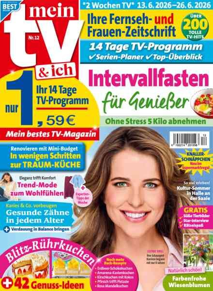 mein TV und ich – 4 Juni 2026 Cover