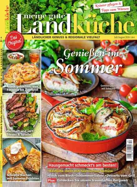 Meine gute Landkuche – Juli-August 2026 Cover