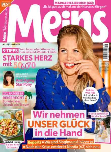Meins – 3 Juni 2026 Cover