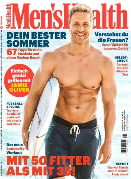 Men’s Health Germany – Juli-August 2026 Cover