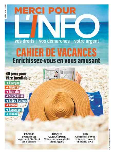 Merci Pour L’info – Juillet 2026 Cover