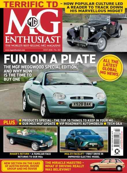 MG Enthusiast – July 2026 Cover