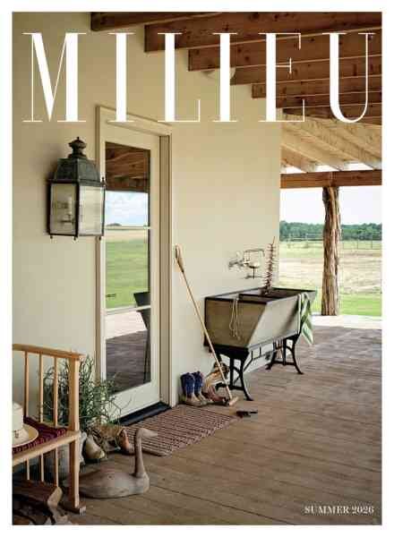 Milieu – Summer 2026 Cover
