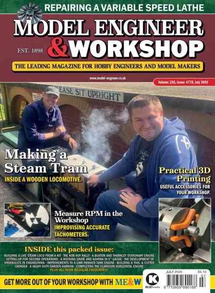 Model Engineer & Workshop – July 2026 Cover