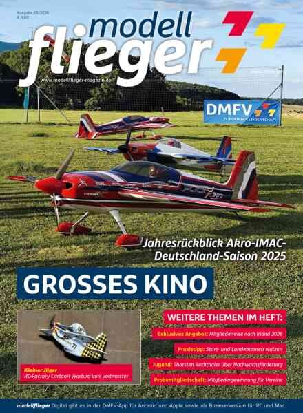 modellflieger – Juni 2026 Cover