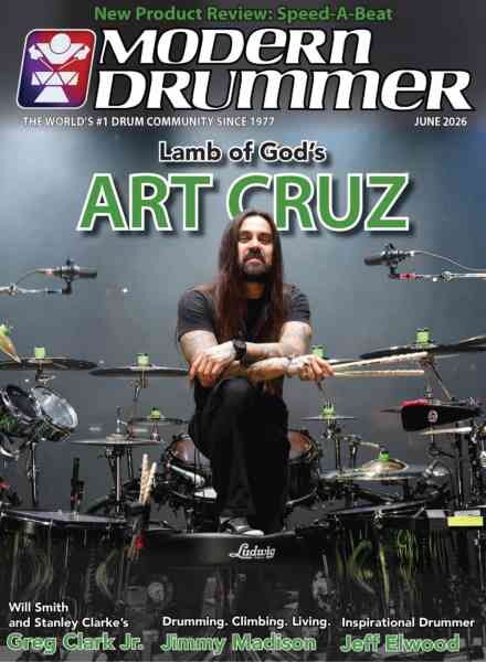 Modern Drummer Magazine – June 2026 Cover