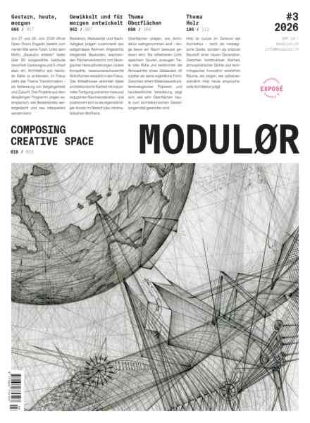 Modulor – Juni 2026 Cover