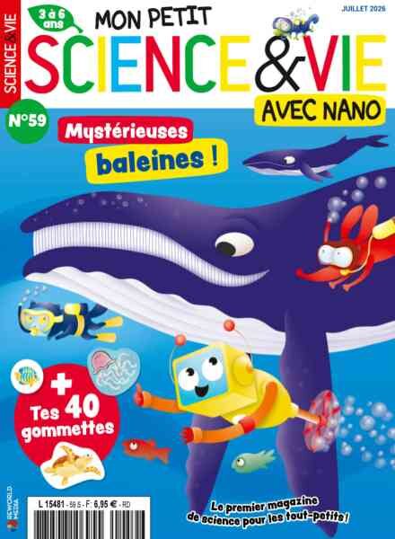 Mon Petit Science & Vie avec Nano – Juillet 2026 Cover