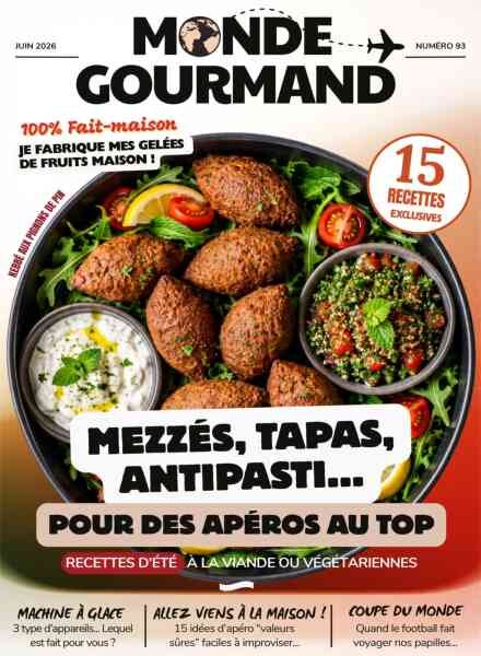 Monde Gourmand – Juin 2026 Cover