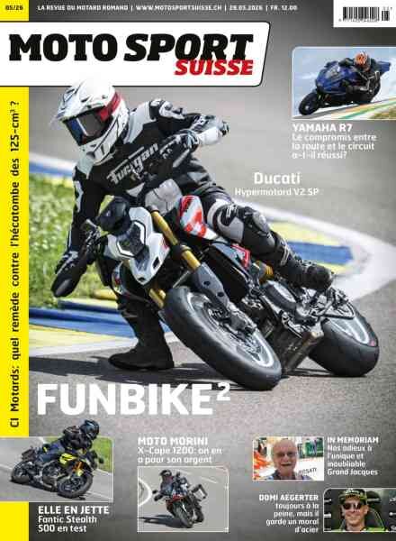 Moto Sport Suisse – 28 Mai 2026 Cover