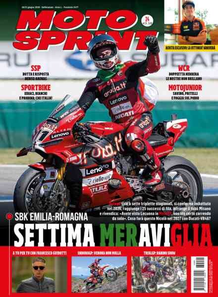 Moto Sprint – 16 Giugno 2026 Cover
