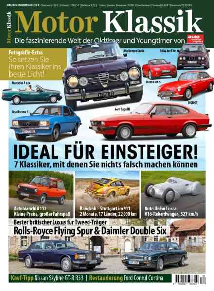 Motor Klassik – Juli 2026 Cover