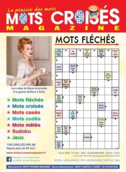 Mots Croises Magazine – 18 Juin 2026