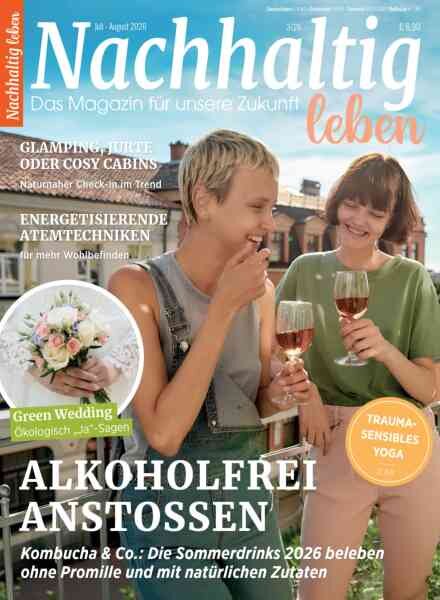 Nachhaltig leben – Juli-August 2026 Cover