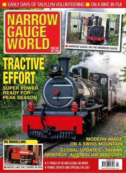 Narrow Gauge World – July 2026 Cover