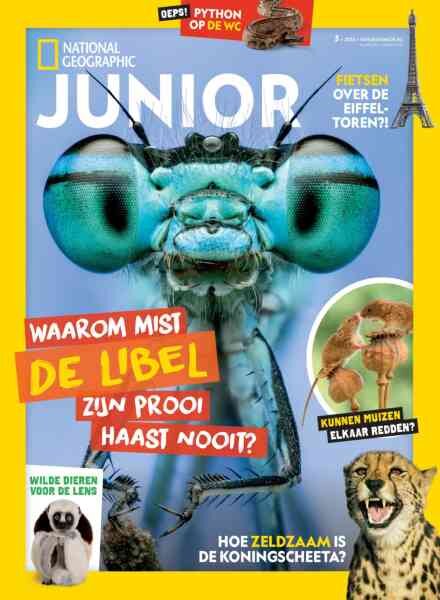 National Geographic Junior Nederland – Juni 2026 Cover