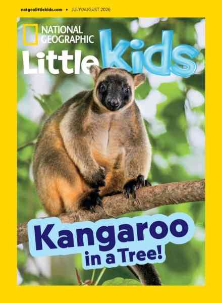 National Geographic Little Kids USA – July-August 2026 Cover