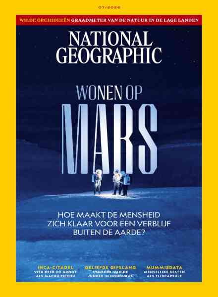 National Geographic Netherlands – Juli 2026 Cover